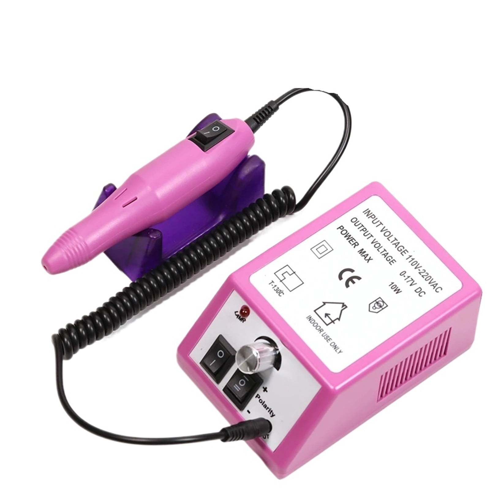 Professional Nail Drill Machine Set Nail Files Drill Bits Gel Polish Remover Tools Low Noise Cutters Nail File Kit