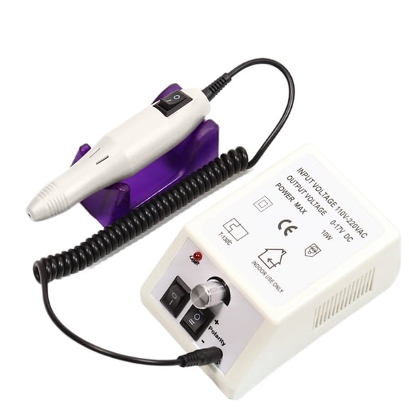 Professional Nail Drill Machine Set Nail Files Drill Bits Gel Polish Remover Tools Low Noise Cutters Nail File Kit