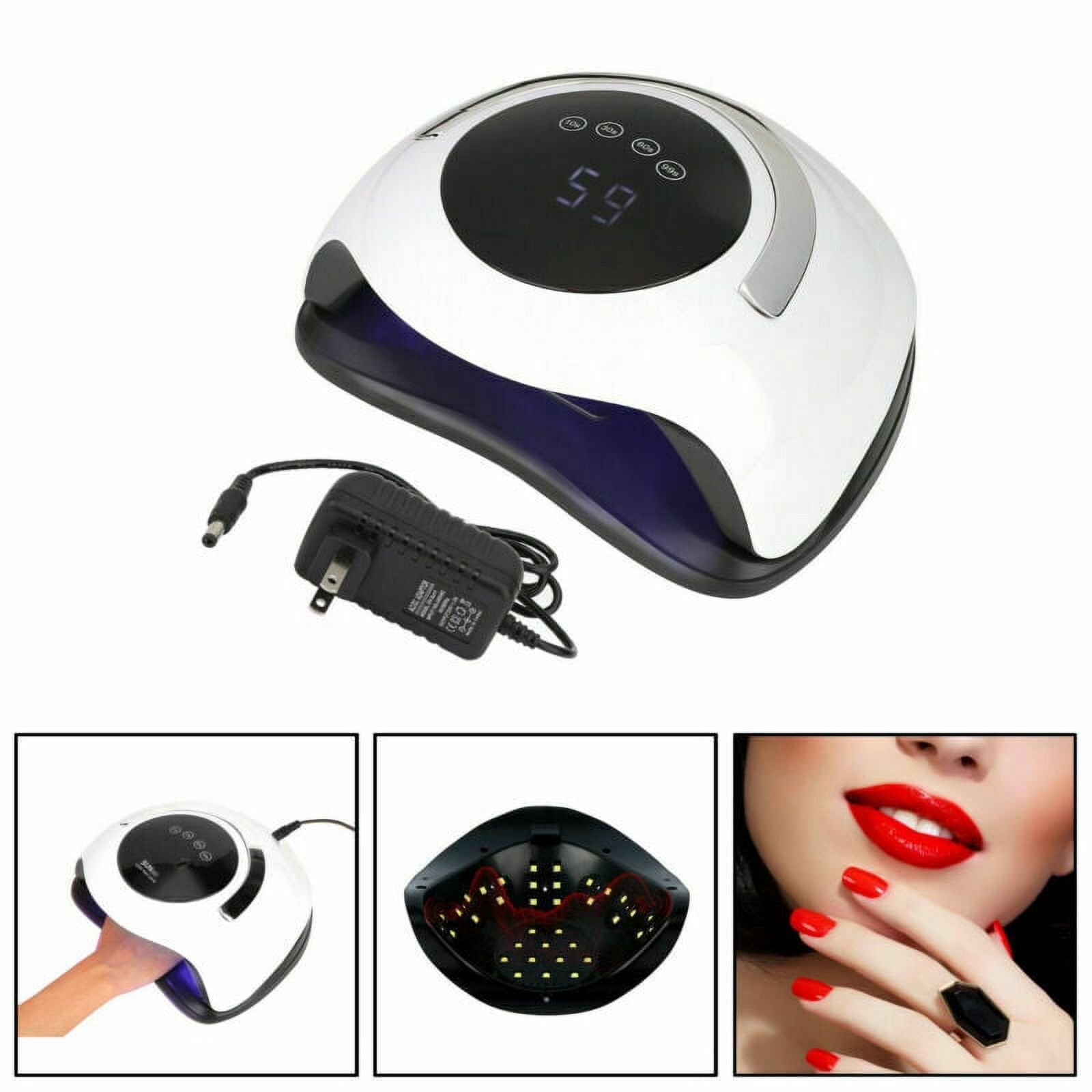 Professional Nail Dryer 36W SUN 5 Pro Best UV LED Nail Lamp for Fingernail & Toenail Gel Based