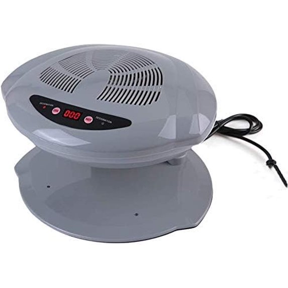 Professional Nail Dryer,Air Nail Dryer for Both Hands and Feet,400W Air Nail Fan Blow Dryer for Regular Nail Polish Automatic Sensor Warm Cool Breeze Home and Salon Use Grey US Plug 110V