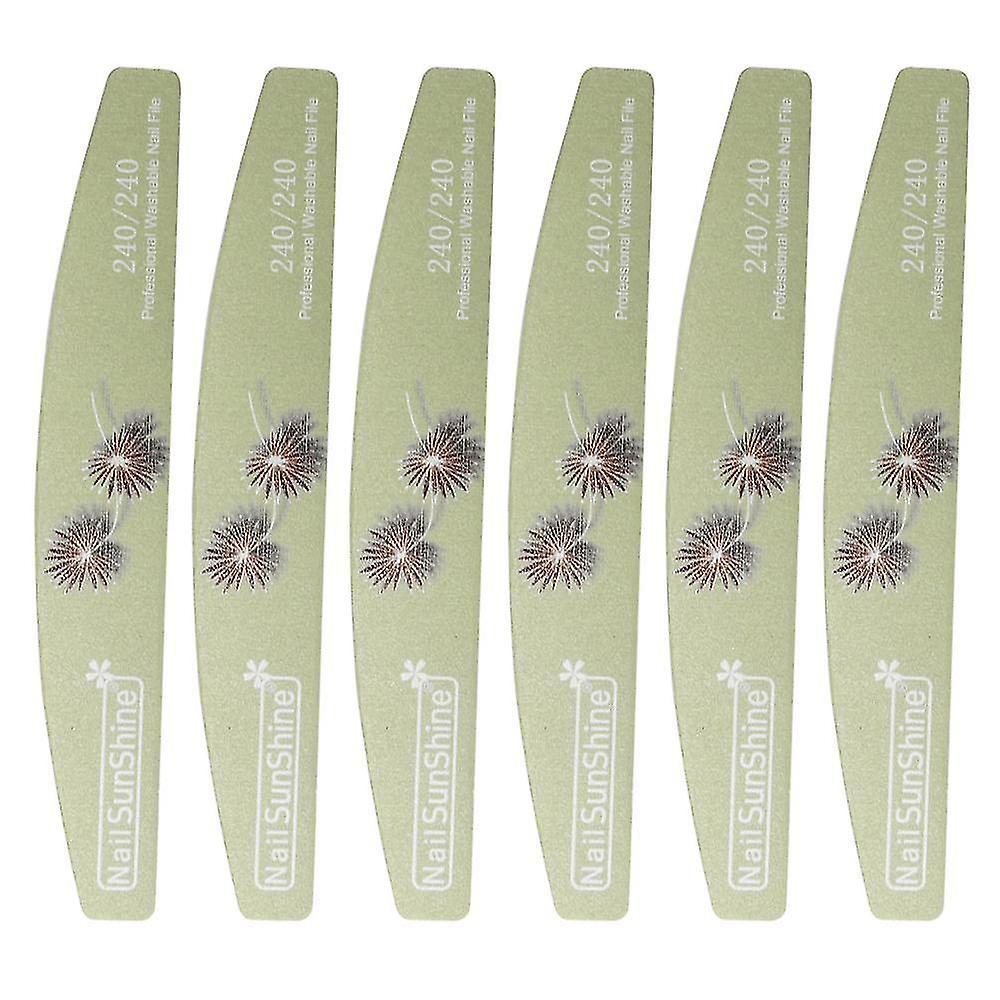 Professional Nail Files And Buffing , Washable Acrylic Files 100/120