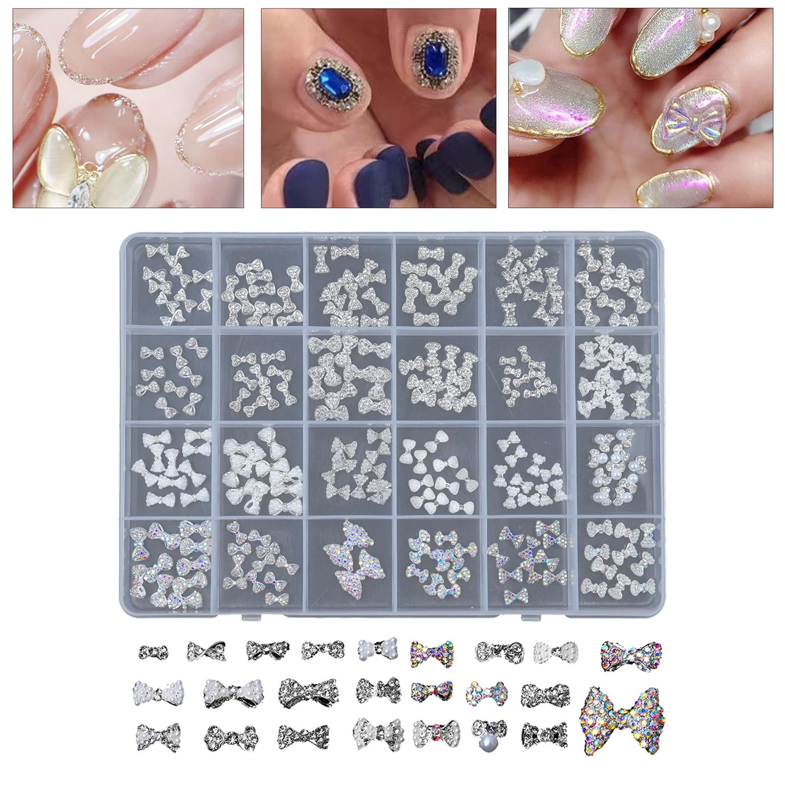 Professional Nail Rhine Bulk for Manicure Decoration, s Nails Ornaments Nail Crystals for Supplies Accessories - SP02
