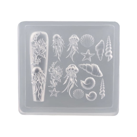 Professional Nails Art Molds Bowknot Theme 3D Small Accessories Mold Nails Decorative Molds for Salon Manicure Decorations