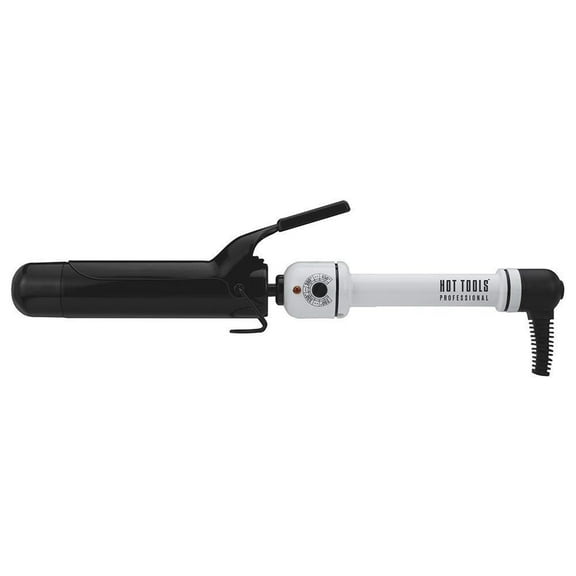 Professional Nano Ceramic Curling Iron/Wand for Shiny Curls, 1  Inch, Rheostat heat control dial heats up to 430 degrees By Hot Tools