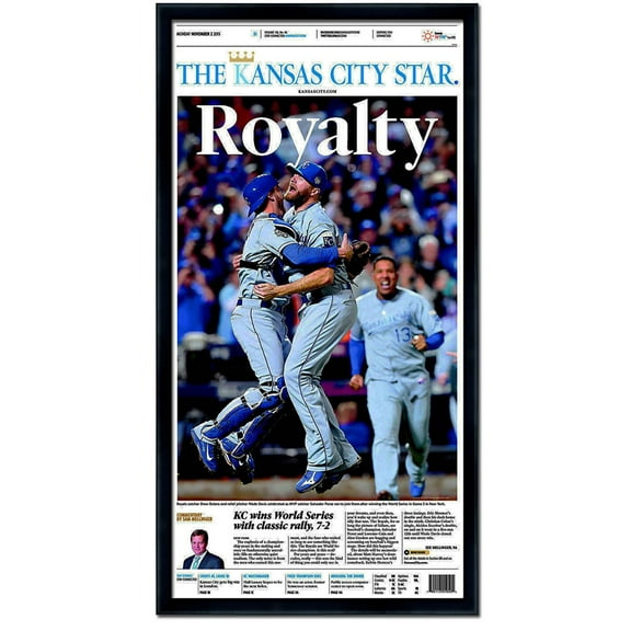 Professional Newspaper Frame For Papers Measuring 11x22 inches