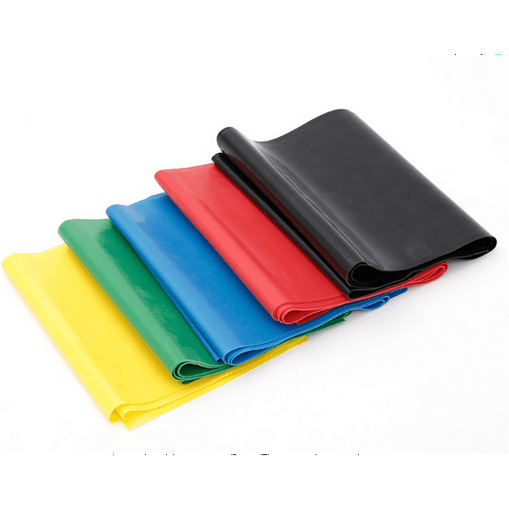 Latex-Free Resistance Bands, Elastic Exercise Bands For Training, Stretch Bands For Physical Therapy, Non-Latex, Multi-Functional, Ideal For Beginners And Professionals