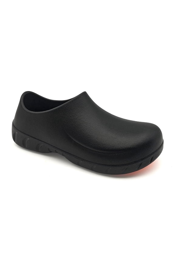 Professional Non-Slip Work Shoes for Men Women - Waterproof & Oil-Resistant Chef Clogs with Massage Insole, Slip-On Nursing Kitchen Footwear for Hospital, Restaurant & Garden