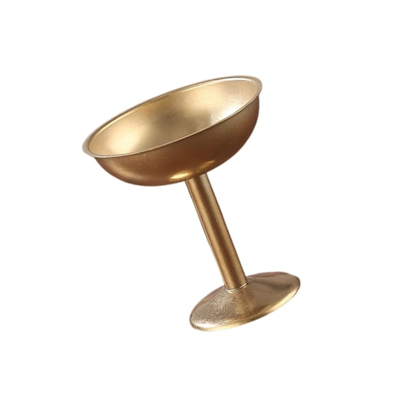 Professional Nonrust Steel Footed Bowl For Ice Creams Cocktails Presentation