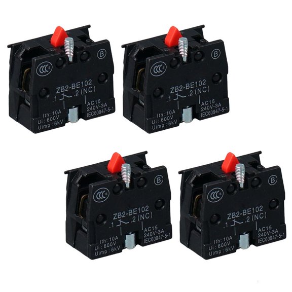 Professional Normally Closed Switches 4 Pack Aluminum Component for Industrial Equipment and Home Electronics by ZAXLVG