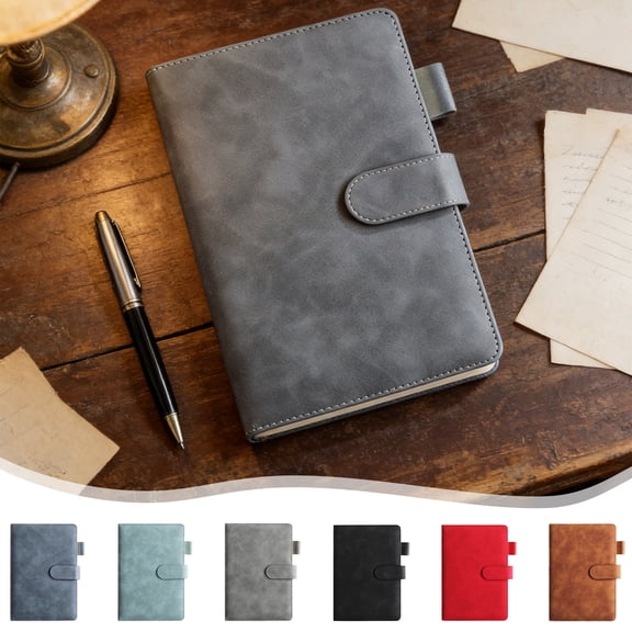 Professional Notebook Meeting Record Book Thickened Journal • Business Office Writing Pad • Smooth No-Bleed Paper • Portable A5 Notepad for Daily Notes