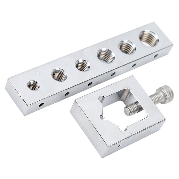 Professional Nut Bolt Drill Jig Guide Set for Thread Lockwire VS559, Metal Safety Wire System (12 x 8 x 4 in)