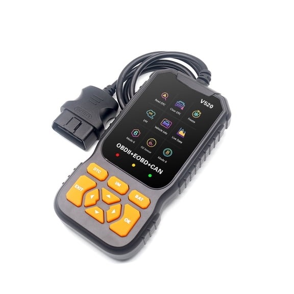 Professional OBD2 Car Scanner Diagnostic Tool, Enhanced V520 Vehicle OBDII/EOBD Check Engine with Read/Erase Fault Code, Auto Code Reader Scanner