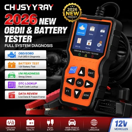 Professional OBD2 Scanner - 2026 new Upgraded OBDII + CAN Code Reader