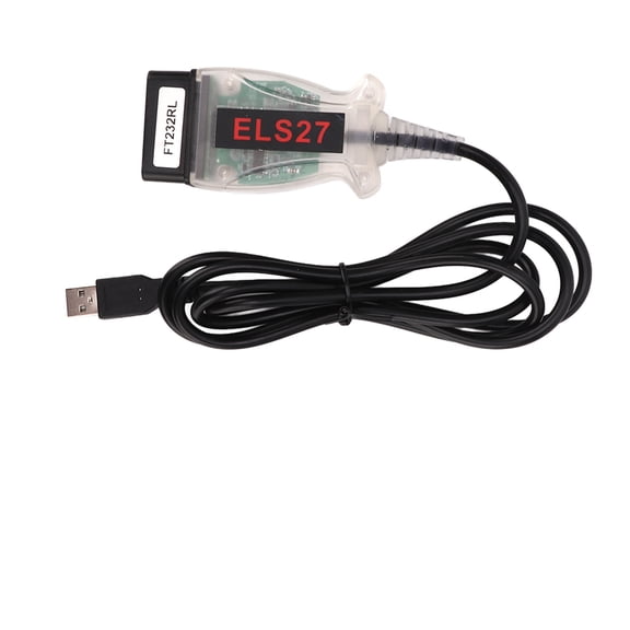 Professional OBD2 Scanner USB Interface Car Diagnostic Cable for Ford Mazda V2.3.8 ELS27 Green PCB Stable Auto Diagnostic Cable Code Reader Tool 15 x 10 inches / 38.1 x 25.4 cm