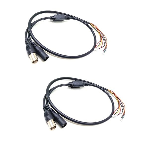 Professional OSDs Control Cable For CCTV Cameras 11 Cores BNC Video