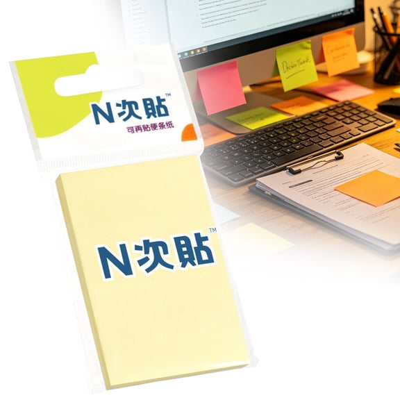 Professional Office Notes Post It Notes Post It Notes High Quality Strong Adhesive for Home Use - Size 3 Long Lasting Post Its