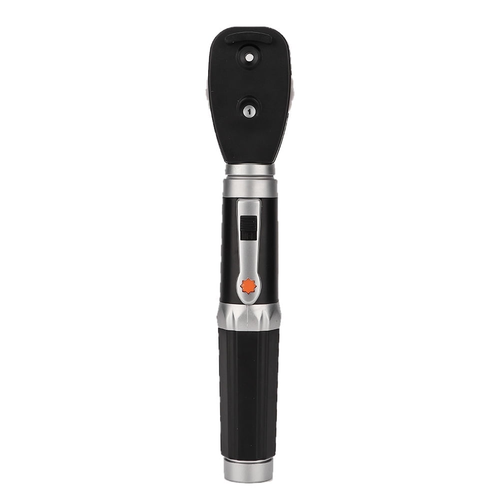 Professional Ophthalmoscope Eye Diagnostic Oftalmoscopio Tool Tip Sizes: 2.4Mm, 3Mm, 4Mm, 5Mm 2 Aa Alkaline Batteries Solidly Constructed For Professional Use And Personal Use