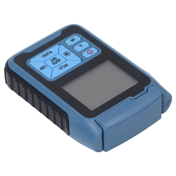 Professional Optical Fiber Power Meter - High Precision -70 To +10dbm Light Power Meter with 10mw Visual Fault Locator / 850 To 1650nm Multi-Function Fiber Optic Tester for Industrial Use