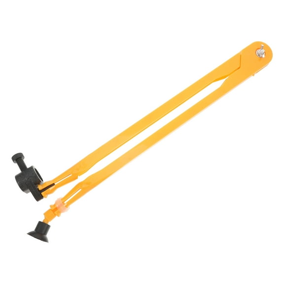 Professional Orange Drawing Compass Plastic Design for Math Classes and Teaching
