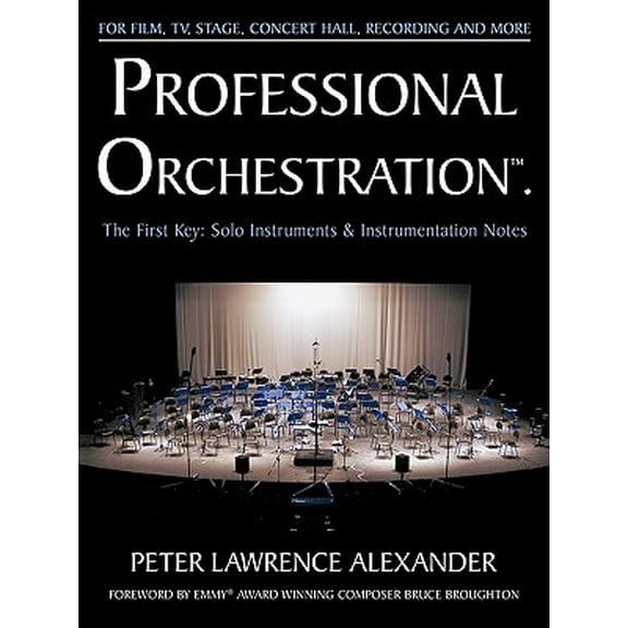 Professional Orchestration Vol 1: Solo Instruments & Instrumentation Notes (Paperback)