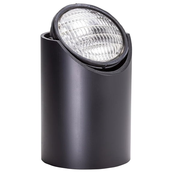 Professional Outdoor Lighting GW-5240-B-NL Well Light/Accent Landscape Lamp with Housing & Black Finish (No PAR36 LED Bulb Included)