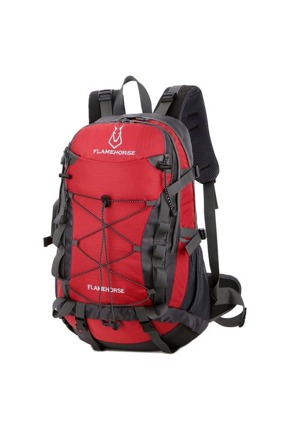 Professional Outdoor Mountaineering Bag 50L Trekking Shoulders,Orange