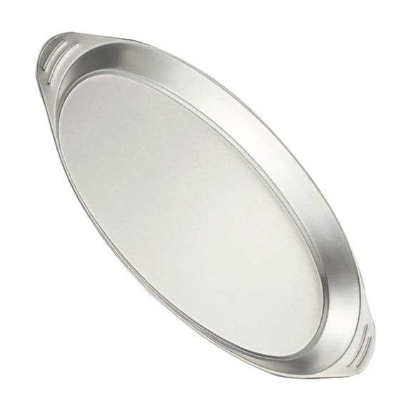 Professional Oval Fish Dish Food Serving Tray Stainless Steel Kitchenwares
