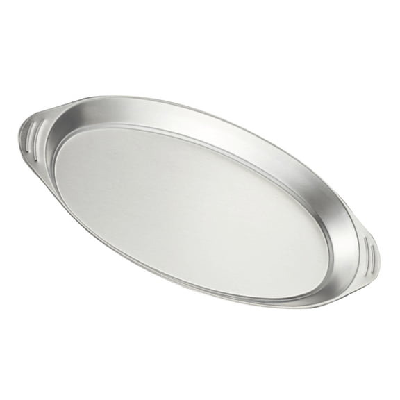 Professional Oval Fish Dish Food Serving Tray Stainless Steel Kitchenwares