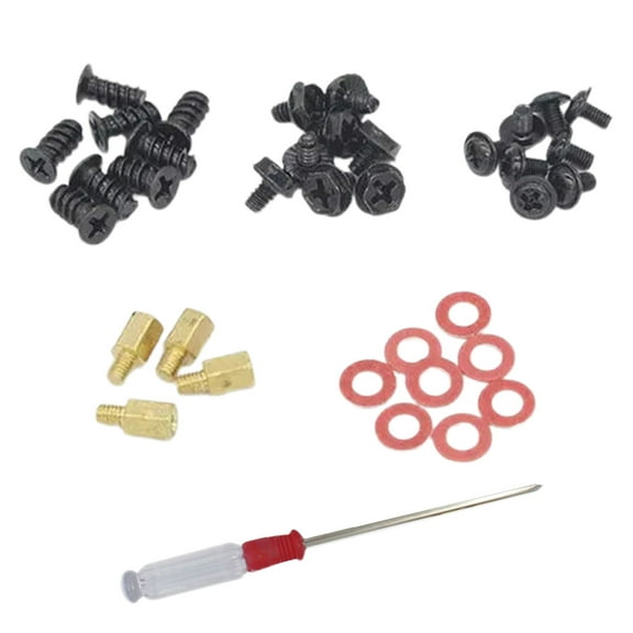 Professional PC Motherboard Screws Set, Motherboard Standoffs Screws Repair Part Widely Applications Computer Mounts