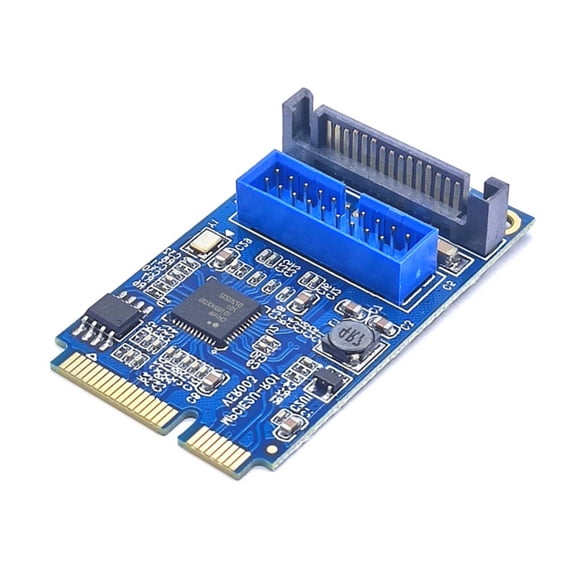 Professional PCIe to 19Pin Expansion Card With 19Pin USB Front Panel PCIe Expansion Card Computer Accessories