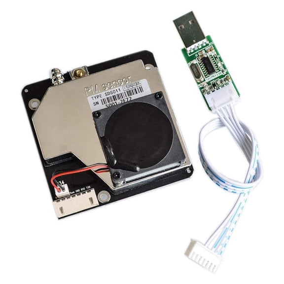 Professional PM2.5 and PM10 Detection Sensors PM2.5 Sensors for Environmental Monitoring Low Power Consumption