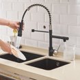 Professional PNGCAN Commercial Kitchen Faucet with Powerful Pull Down