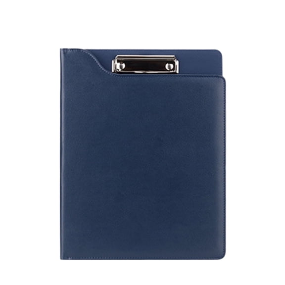 Professional Padfolio with Clipboard, Faux Leather Portfolio Folder Binder, Leather Portfolio Clipboard Folder, A4 Letter Size Notepad, Resume, Ideal Organizer for Business Office Conference
