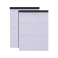 thumbnail image 1 of Professional Padfolio with Notepad Included, Faux Leather Portfolio Folder with Clipboard & Pen Holder, Resume Folder, Legal Pad Holder, Business Card Holder, A4 Letter Size, 1Pc(White-2pcs,11.2x8"), 1 of 9