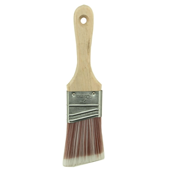Professional Paint Brush 2" Angle Short Wood Handle Interior/Exterior