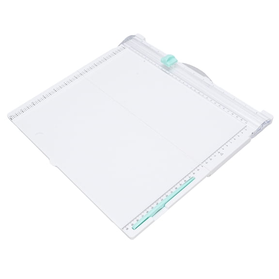 Professional Paper Trimmer Scoring Board and Precise Scrapbooking Creasing Machine, Dual-Unit Measurements 13 x 14 inches / 33 x 35.6 cm Heavy-Duty Craft Cutter for DIY Cards Envelopes Making
