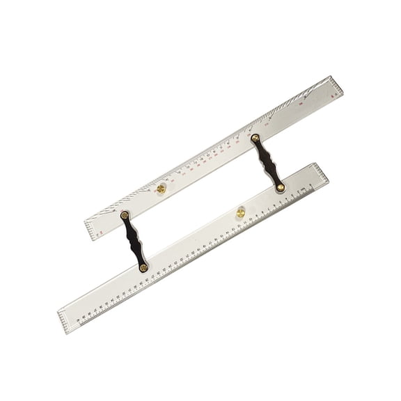 Professional Parallel Ruler For Marine Navigation 450mm/17.72Inch Architect Drafting Ruler With Clearly Scale