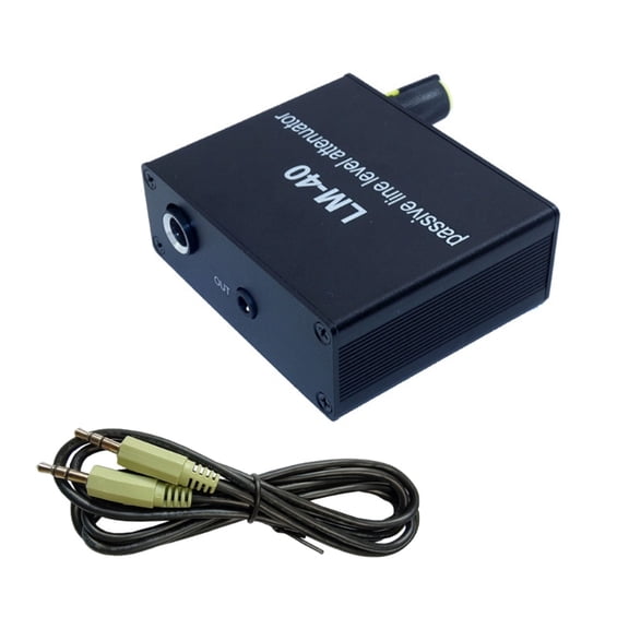 Professional Passive Attenuator Perfect for Musicians, Recording Engineers