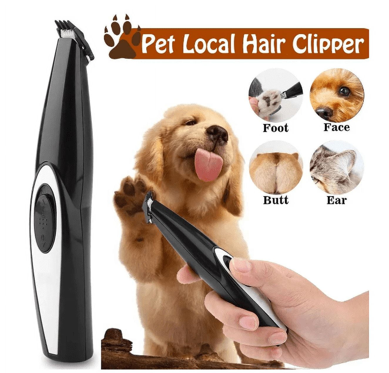 Professional Pet Hair Trimmer for Dogs and Cats, USB Charging