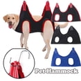 thumbnail image 1 of Professional Pet Grooming Hammock - Durable Small to Medium Dog and Cat Restraint Helper for Nail Trimming and Bathing, Breathable Fabric with Secure S-Hooks for Easy Home Care, Blue, L, 1 of 7