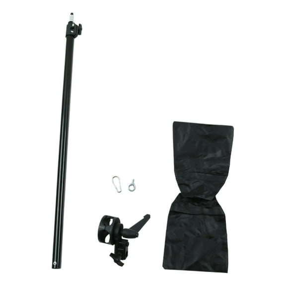 Professional Photo Video Light Boom Arm Extendable 76 135cm with Counterweights Bag and Stand Adapter