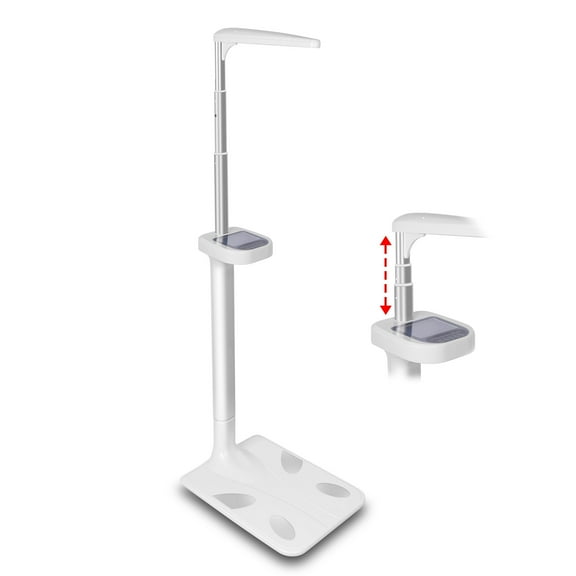 Professional Physician Scale Body Fat Percentage Scale Smart Body Analyzer Scale, 440 lbs Capacity, 33.4'' - 81.4'' Height Range, Physician Scale for Body Data Analysis