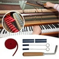 Professional Piano Tuning Kit, Piano Tuner Hammer Mute - Walmart.com