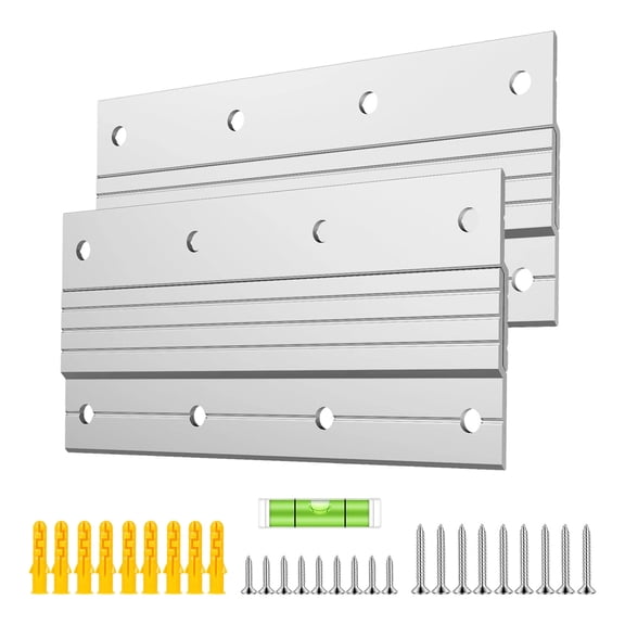 Professional Picture Frame Clamps With Levels Gauge Aluminum Cleat Bracket Mounting Hardware Enduring