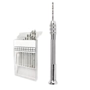 Professional Pin Vise Hand Drill Bits Manual Craft Drill for Sharp Mini Twist Dr