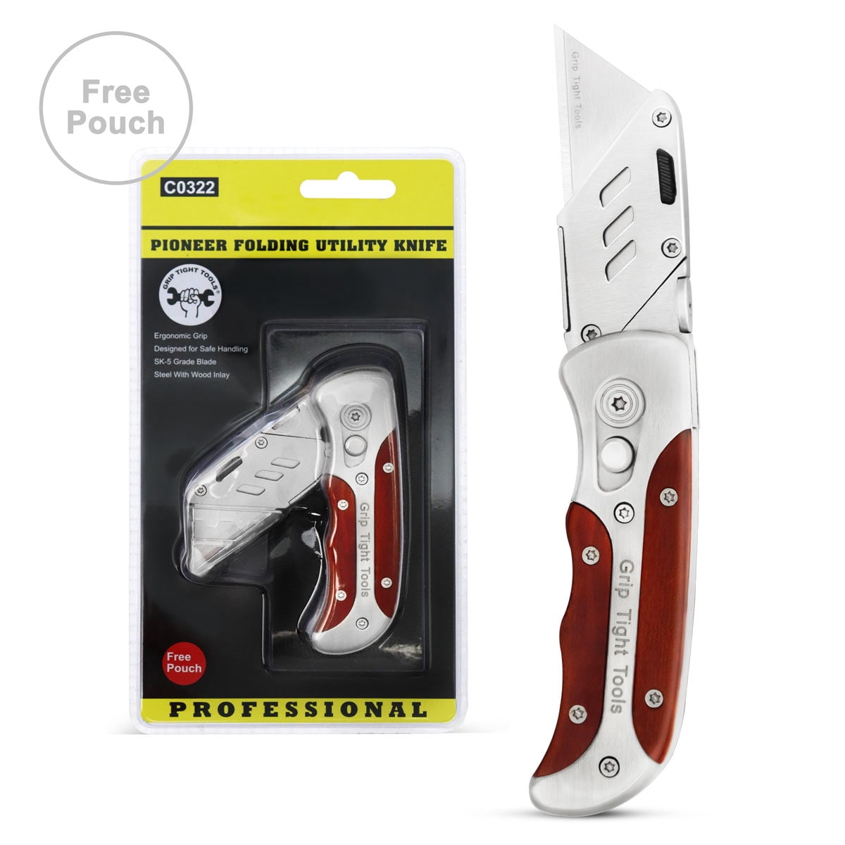 Professional Pioneer Folding Utility Knife