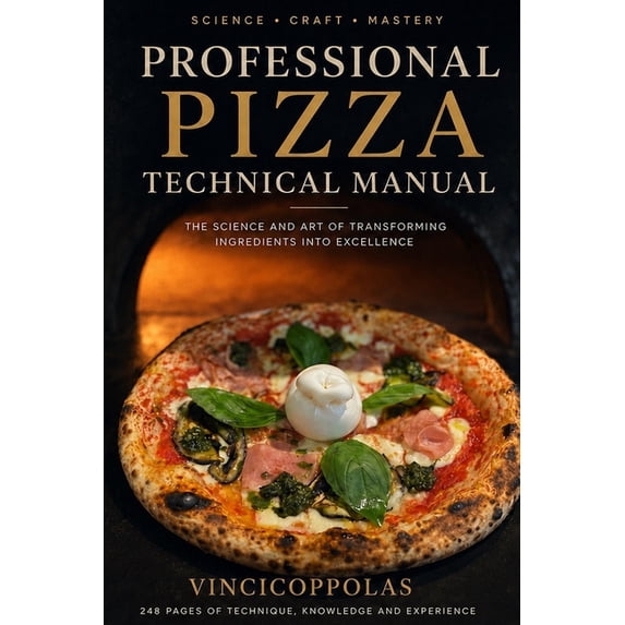 Professional Pizza Technical Manual: From Flour Chemistry to Baking Techniques: An Advanced Guide for Professional Pizza, (Paperback)