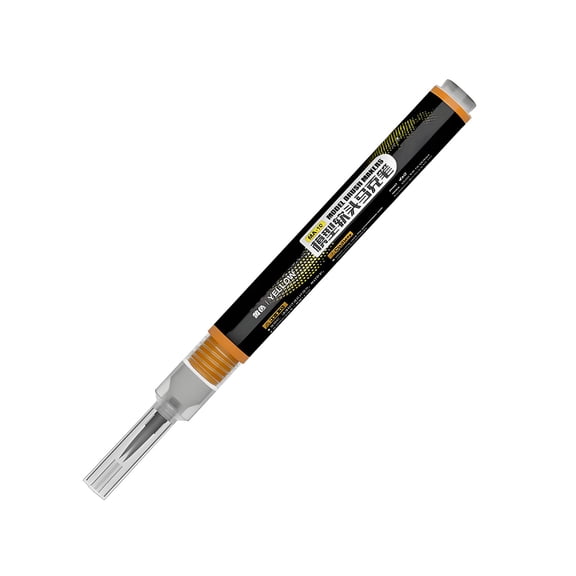 Professional Plastic Paint Marker Waterproof Inks Soft Brush Tip Paint Pen with Ergonomic Grip For Model Coloring