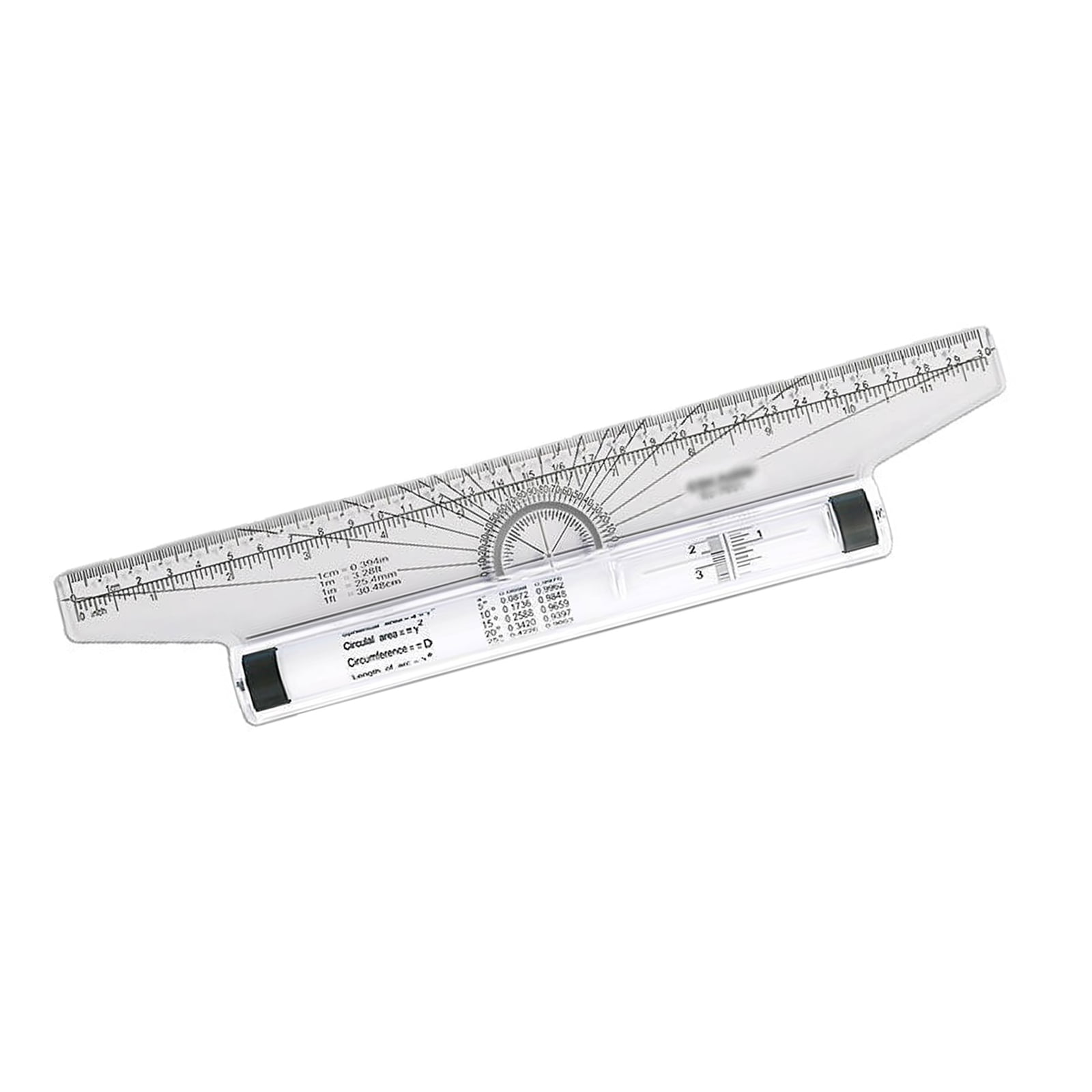 Parrarel Ruler Professional Plastic Roller Parallel Ruler Measuring Tool for Architect ...