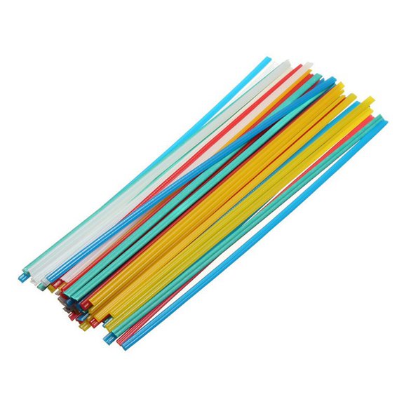 Professional Plastic Welding Rods 200pcs 9.8 in / 25 cm Dual Core Repairing Welding Sticks for Bumper Kayak DIY Repairs